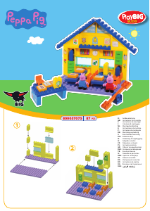 Mode d’emploi PlayBIG Bloxx set 800057075 Peppa Pig École