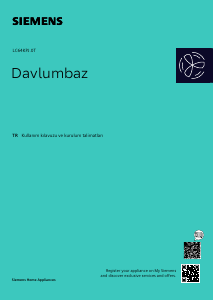 Kullanım kılavuzu Siemens LC64KPJ20T Davlumbaz