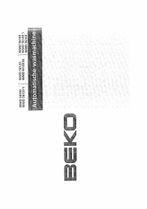 Handleiding BEKO WMD 56140 S Wasmachine