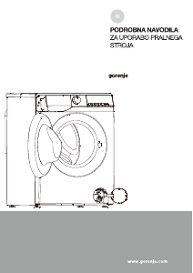 Priročnik Gorenje W3NGPI74A3S Pralni stroj