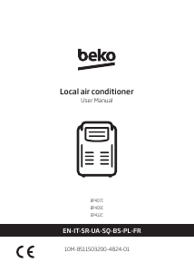 Посібник BEKO BP412C Кондиціонер