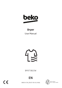 Handleiding BEKO BM3T3822W Wasdroger