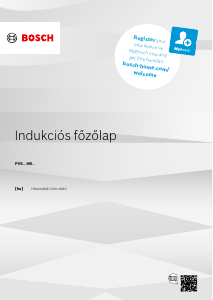 Használati útmutató Bosch PVS645HB1E Főzőlap