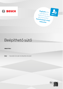 Használati útmutató Bosch HBA572BB4 Kemence