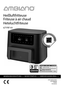Handleiding Ambiano GT-FAF-03 Friteuse
