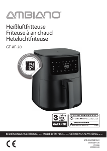 Handleiding Ambiano GT-AF-20 Friteuse