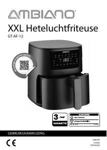 Handleiding Ambiano GT-AF-12 Friteuse