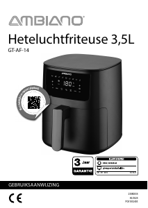 Handleiding Ambiano GT-AF-14 Friteuse