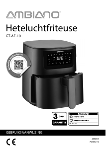 Handleiding Ambiano GT-AF-10 Friteuse