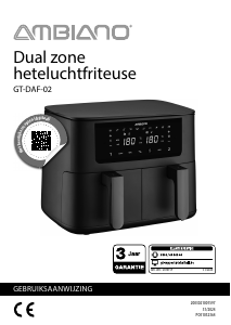 Handleiding Ambiano GT-DAF-02 Friteuse