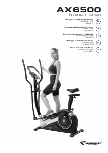 Mode d’emploi Christopeit AX 6500 Vélo elliptique