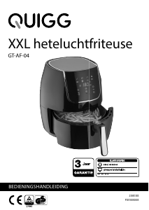 Handleiding Quigg GT-AF-04 Friteuse
