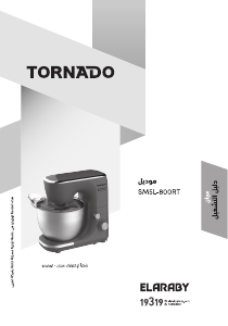 Bruksanvisning Tornado SM5L-800RT Köksmaskin