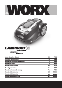 Manuál Worx WG799E Landroid Travní sekačka