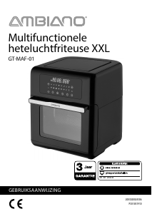 Handleiding Ambiano GT-MAF-01 Friteuse