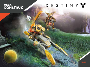 Handleiding Mega Construx set FMK09 Destiny Gjallarwing sparrow