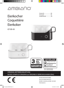 Bedienungsanleitung Ambiano GT-EB-05 Eierkocher