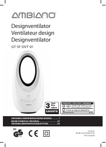 Bedienungsanleitung Ambiano GT-SF-DVT-01 Ventilator