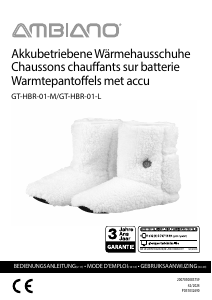 Mode d’emploi Ambiano GT-HBR-01 Chauffe-pieds