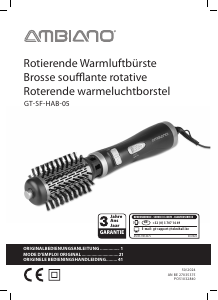 Bedienungsanleitung Ambiano GT-SF-HAB-05 Lockenstab