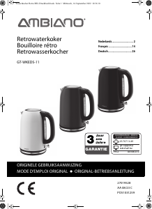 Bedienungsanleitung Ambiano GT-WKEDS-11 Wasserkocher