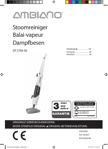 Bedienungsanleitung Ambiano GT-STM-03 Dampfreiniger