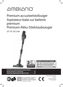 Handleiding Ambiano GT-SF-VCS-04 Stofzuiger