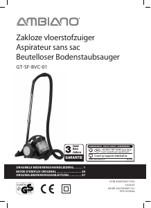 Bedienungsanleitung Ambiano GT-SF-BVC-01 Staubsauger