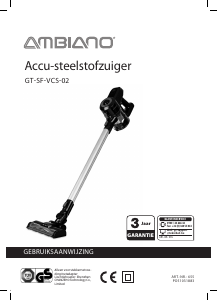 Handleiding Ambiano GT-SF-VCS-02 Stofzuiger
