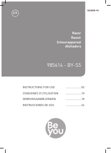 Handleiding BeYou BY-S5 Scheerapparaat
