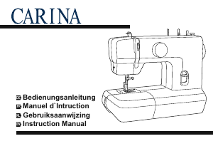 Bruksanvisning Carina Junior Symaskin