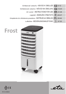 Használati útmutató Eta Frost 2568 90000 Légkondicionáló berendezés