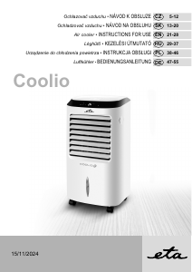 Használati útmutató Eta Coolio 0568 90000 Légkondicionáló berendezés