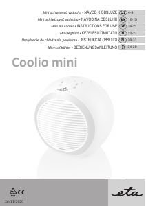Használati útmutató Eta Coolio Mini 1568 90000 Légkondicionáló berendezés