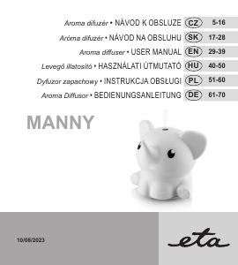 Bedienungsanleitung Eta Manny 9634 90000 Aromagerät