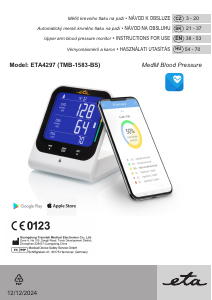 Manuál Eta SMART 4297 90000 Tonometr