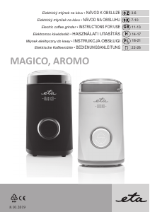 Bedienungsanleitung Eta Aromo 0064 90000 Kaffeemühle