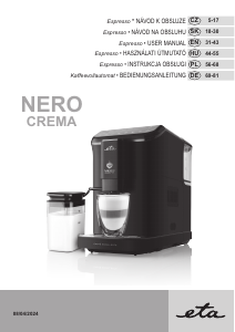 Bruksanvisning Eta Nero Crema 8180 90000 Kaffebryggare