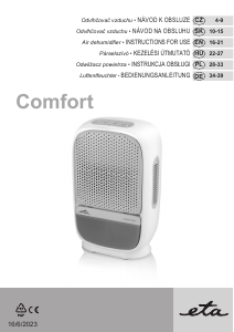 Manuál Eta Comfort 1630 90000 Vysoušeč