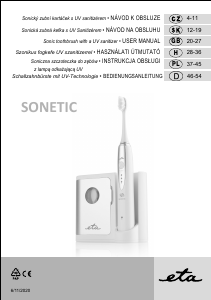 Bedienungsanleitung Eta Sonetic 1707 90000 Elektrozahnbürste