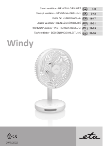 Bedienungsanleitung Eta Windy 0607 90000 Ventilator