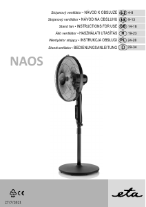 Instrukcja Eta Naos 2607 90000 Wentylator