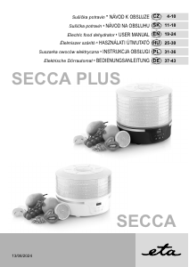 Bruksanvisning Eta Secca 7301 90000 Mattorkare