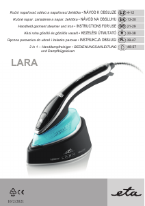 Bedienungsanleitung Eta Lara 1270 90000 Dampfbürste