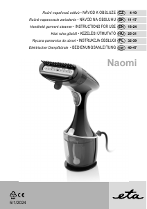 Manuál Eta Naomi 4270 90000 Parní čistič na textil