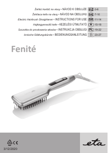Bruksanvisning Eta Fenité 5337 90000 Plattång