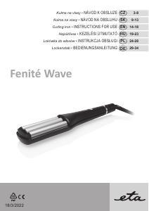 Bedienungsanleitung Eta Fenité 9337 90000 Lockenstab