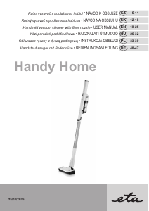 Használati útmutató Eta Handy Home 5428 90000 Kézi porszívó