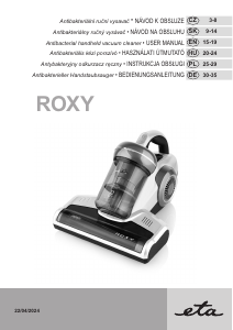 Használati útmutató Eta Roxy 5215 90000 Kézi porszívó
