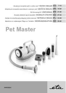Használati útmutató Eta PetMaster 4216 90000 Kézi porszívó